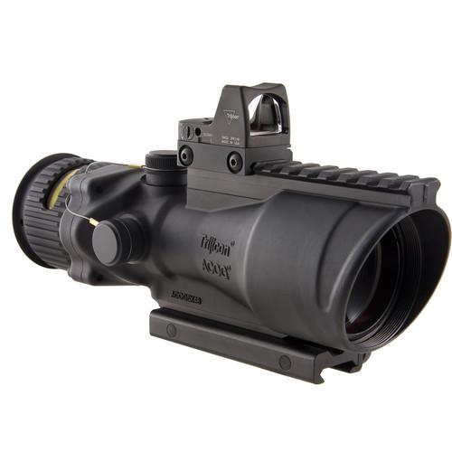 Trijicon 6x48 Dual Illuminated ACOG Machine Gun Optic and 6.5 MOA RMR Kit