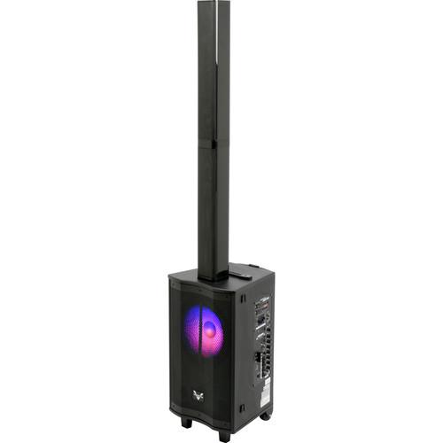 VocoPro Drifter Rechargeable Compact 3-Way 1500W Line Array Karaoke PA System