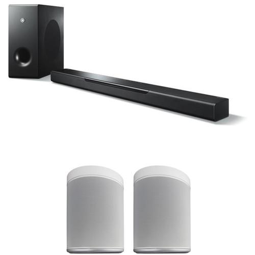 Yamaha MusicCast BAR 400 Soundbar System and MusicCast 20 Wireless Speaker Pair Kit