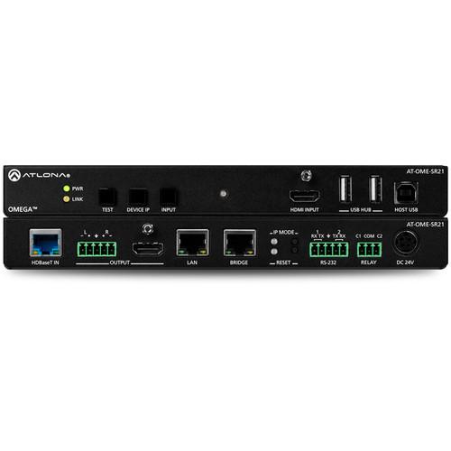 Atlona Omega Soft Video Conferencing HDBaseT Scaling Receiver