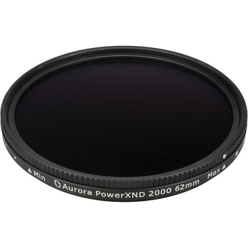 Aurora-Aperture 62mm PowerXND 2000 Variable Neutral Density 1.2 to 3.3 Filter