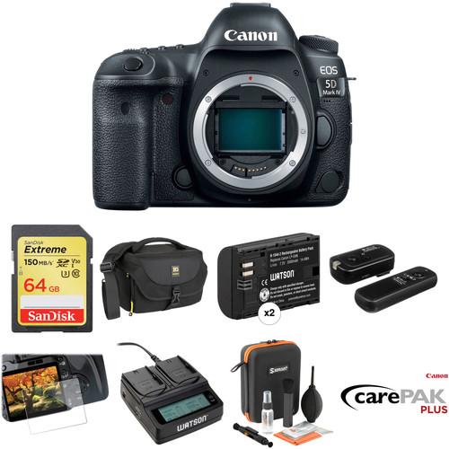 Canon EOS 5D Mark IV DSLR Camera Body Deluxe Kit