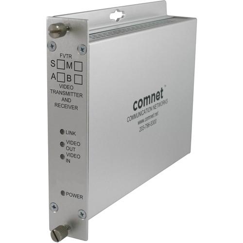COMNET 10-Bit Digital Bi-Directional Video Sync Multimode 1310 1550nm Transmitter