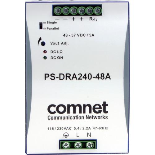 COMNET PS-DRA Series 48V Industrial DIN-Rail Mounted Power Supply