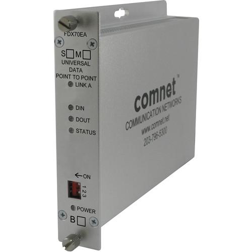 COMNET Universal RS232 422 485 Data Point-to-Point "A" End Multimode Transceiver