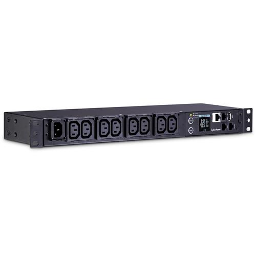 CyberPower Monitored PDU 15A 100-240V IEC-C13 Outlets IEC-C14 10