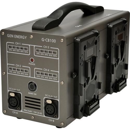 GEN ENERGY 4-Channel Simultaneous Charger and Power Station