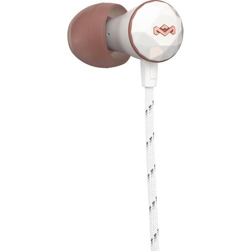 House of Marley Nesta In-Ear Headphones with In-Line Mic and 3-Button Remote