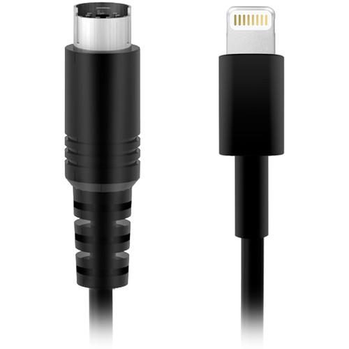 IK Multimedia Lightning to Mini-DIN Cable for Select iRig Devices