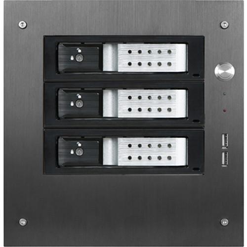 iStarUSA Compact Stylish 3x 3.5" Hotswap Trayless mini-ITX Tower