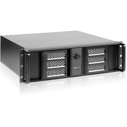 iStarUSA D-313ASE-MATX 3 RU Compact Aluminum Rackmount microATX Chassis with TC-700PD8B 700W Power Supply