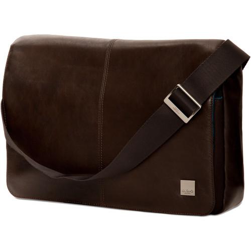 KNOMO USA Kinsale Slim Cross-Body Messenger Bag for 13" Laptop