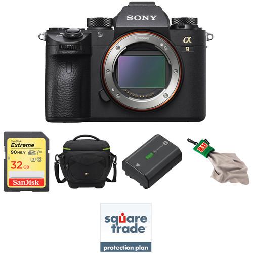 Sony Alpha a9 Mirrorless Digital Camera Deluxe Kit