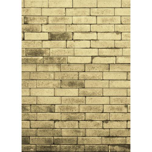 Westcott Brick Wall Art Canvas Backdrop with Hook-and-Loop Attachment