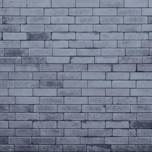 Westcott Brick Wall Art Canvas Backdrop with Hook-and-Loop Attachment
