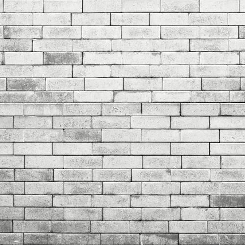 Westcott Brick Wall Matte Vinyl Backdrop with Hook-and-Loop Attachment