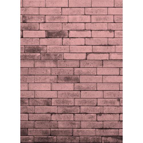 Westcott Brick Wall Matte Vinyl Backdrop with Hook-and-Loop Attachment