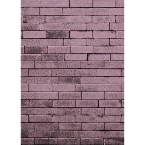 Westcott Brick Wall Matte Vinyl Backdrop with Hook-and-Loop Attachment