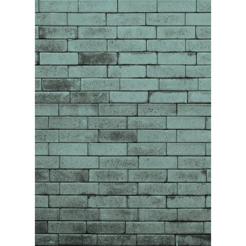 Westcott Brick Wall Matte Vinyl Backdrop with Hook-and-Loop Attachment