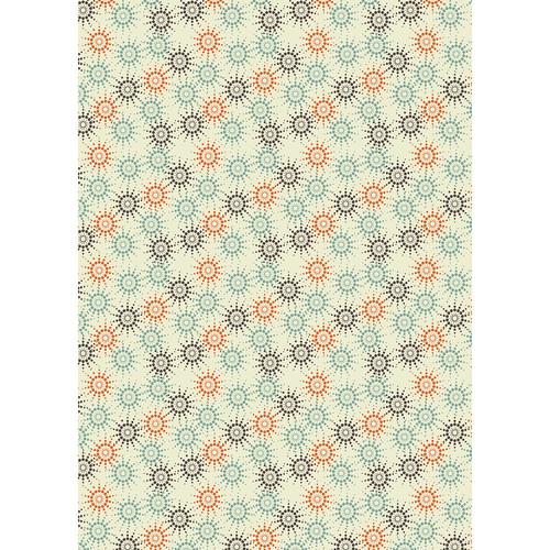 Westcott Bursting Art Canvas Backdrop with Grommets