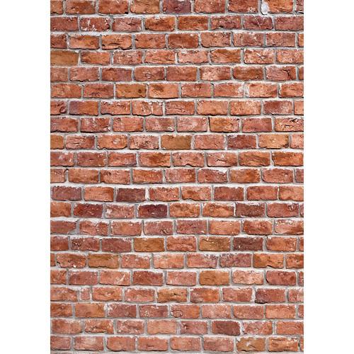 Westcott Classic Brick Wall Art Canvas Backdrop with Grommets