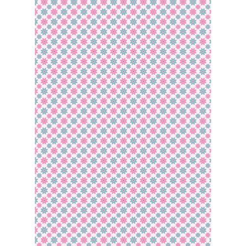 Westcott Dainty Daisies Matte Vinyl Backdrop with Grommets