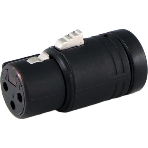 Cable Techniques CT-LPXLR-3F-K Low-Profile XLR 3-Pin Female Connector with Adjustable Side Cable-Exit
