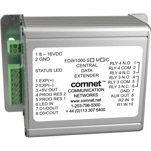 COMNET Single Mode Optical Wiegand Extender Central Unit