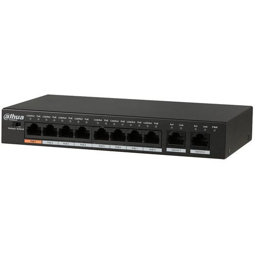 Dahua Technology DH-PFS3010-8ET-96 10-Port Fast Ethernet PoE Switch