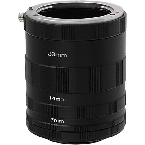 FotodioX Macro Extension Tube Set for Micro Four Thirds Cameras: for Extreme Close-Up Photography