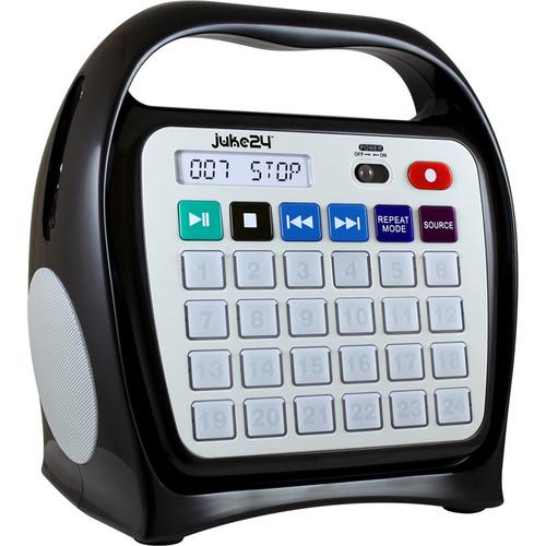 HamiltonBuhl Juke24 Portable Digital Jukebox with CD Player and Karaoke Function