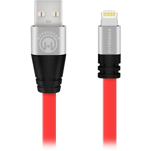 HyperGear Flexi MFi Lightning Charge & Sync Flat USB Cable