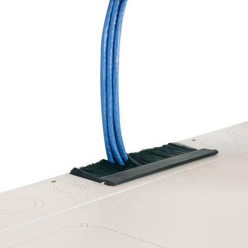 Middle Atlantic VWM-6BR-BP Cable Entry Brush Grommet Kit for VWM Series Rack Backpan