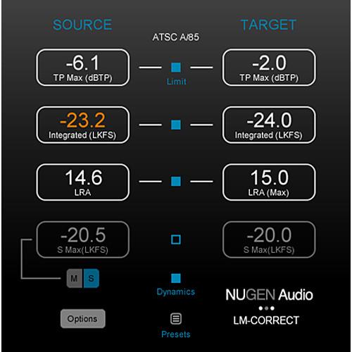 NuGen Audio LM-Correct DynApt Extension -