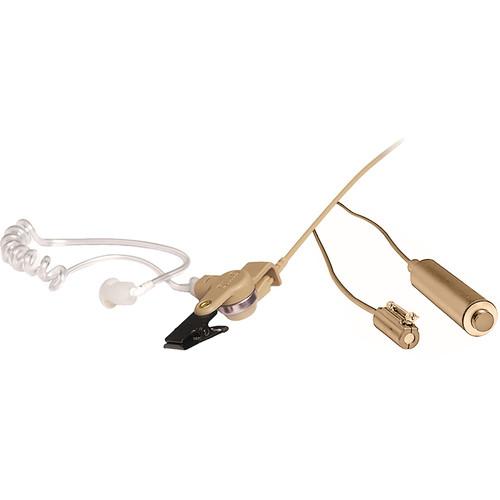 Otto Engineering 3-Wire Mini Lapel Microphone Kit for EF Johnson and Motorola HT1000 Series 2-Way Radios