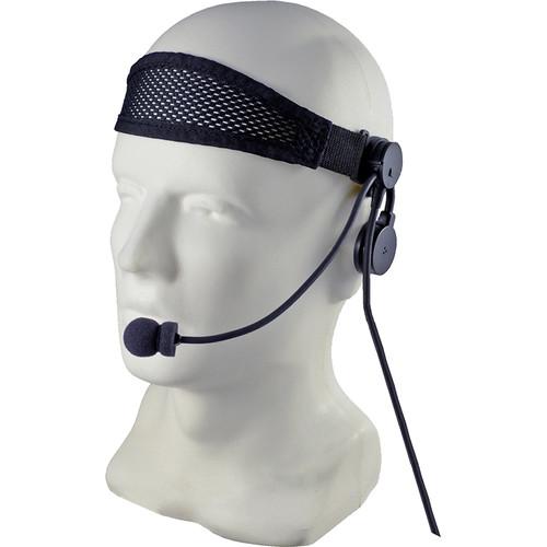 Otto Engineering Tactical IV Headset, Combo Speaker Boom Mic,Mic Clipped Onto Black Headband with Body PTT