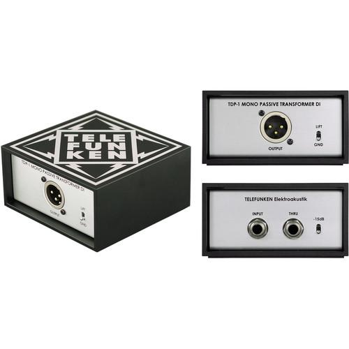 Telefunken TDP-1 Single-Channel Passive Direct Box