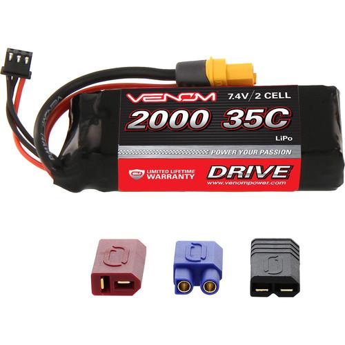 Venom Group Venom 35C 2S 2000mAh 7.4V Lipo Battery With Universal Plug