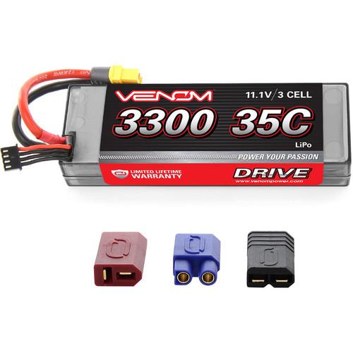 Venom Group Venom 35C 3S 11.1V 3300mAh Hard Case Lipo Battery With Universal Plug System