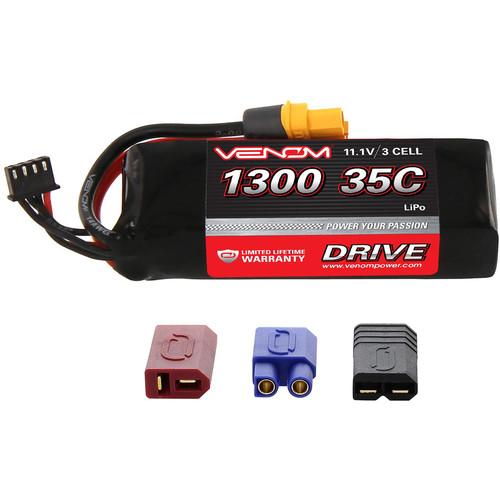 Venom Group Venom 35C 3S 1300mAh 11.1V Lipo Battery With Universal Plug