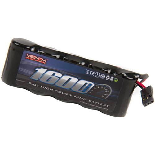 Venom Group Venom 6V 1600mAh 5-Cell Flat Receiver NiMH Battery