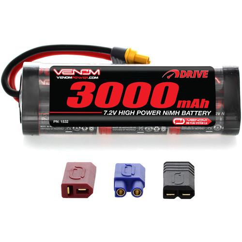 Venom Group Venom 7.2V 3000mAh 6 Cell NiMH Battery With Universal Plug System