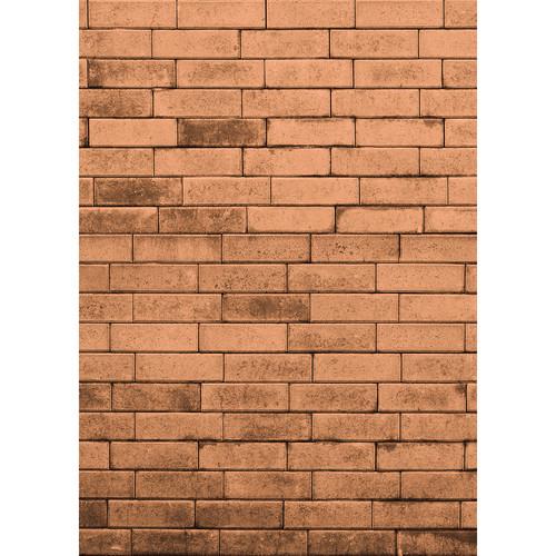 Westcott Brick Wall Matte Vinyl Backdrop with Hook-and-Loop Attachment