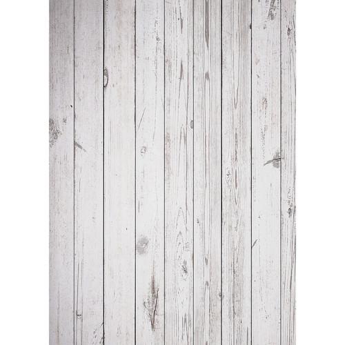 Westcott Old Wood Floor Matte Vinyl Backdrop with Grommets
