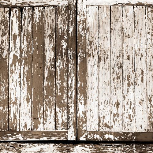 Westcott Rustic Wood Panel Art Canvas Backdrop with Hook-and-Loop Attachment