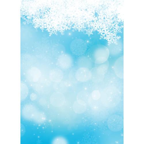 Westcott Snowy Bokeh Matte Vinyl Backdrop with Grommets