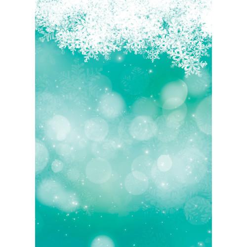 Westcott Snowy Bokeh Matte Vinyl Backdrop with Grommets