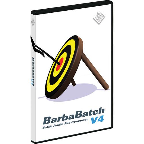 Audio Ease BarbaBatch V4 - Sound-File Conversion Software