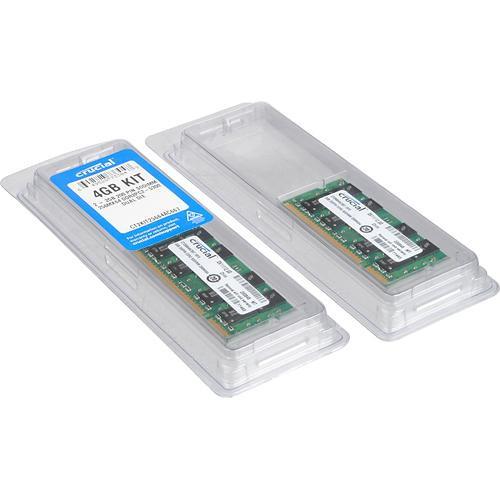 Crucial 4GB SO-DIMM Memory Upgrade Kit for Notebook, Crucial, 4GB, SO-DIMM, Memory, Upgrade, Kit, Notebook