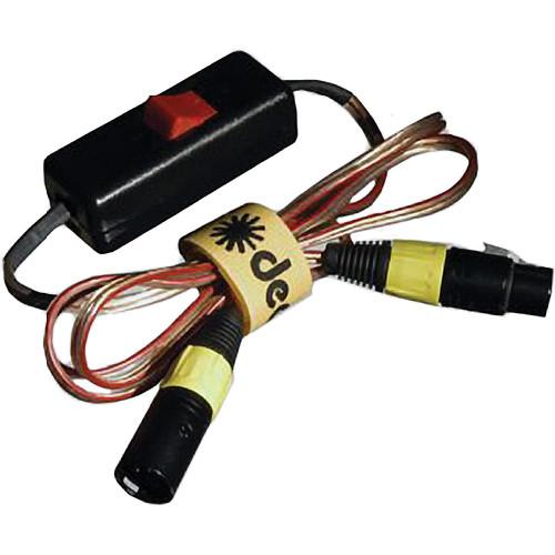 Dedolight Battery Cable, XLR to 4 Pin for DLH4 - 4